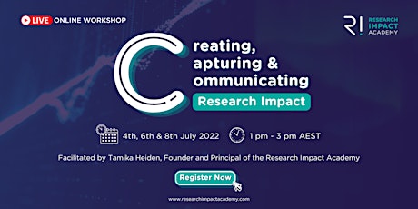 Creating, Capturing and Communicating Research Impact tickets