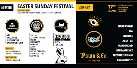 Deep Rooted x Soft Serve Presents: Easter Sunday Festival @ Pawn & Co primary image