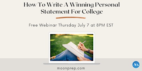 How To Write A Winning Personal Statement For College tickets