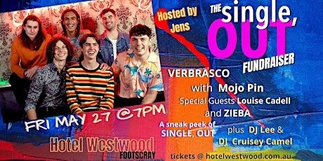 The SINGLE, OUT fundraiser  at Hotel Westwood, Friday May 27th tickets