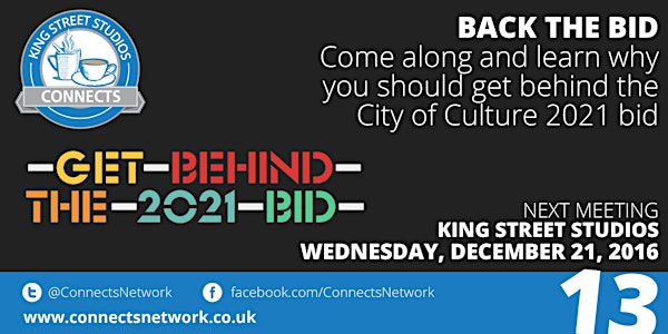 Paul Williams from Stoke City of Culture Bid. Connects Network Meeting, Ki...