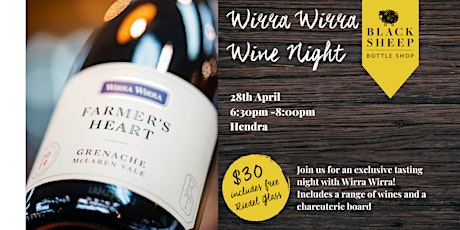 Wirra Wirra Wine Night primary image