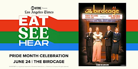 Eat See Hear: The Birdcage tickets