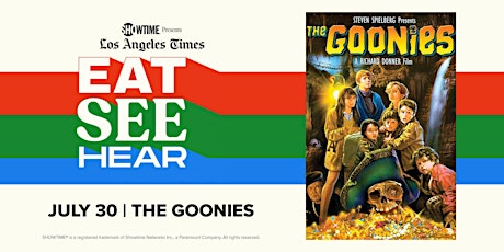 Eat See Hear: The Goonies tickets