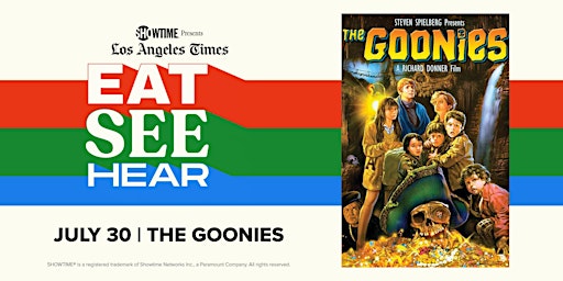 Eat See Hear: The Goonies