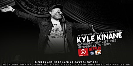 Kyle Kinane at The Moonlight Theater in McMinnville, OR tickets