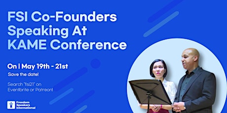 FSI co-founders speaking at KAME conference tickets