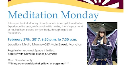 Meditation Monday - February 2017 primary image