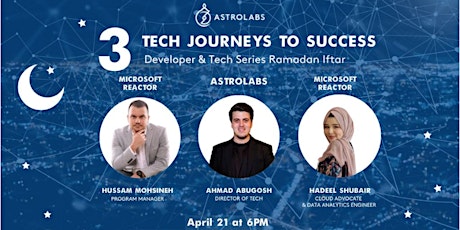 3 Tech Journeys to Success Iftar primary image