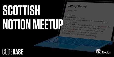 Scottish Notion Meetup - May tickets