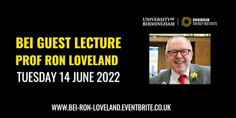 BEI Guest Lecture: Prof Ron Loveland tickets