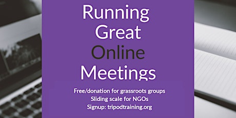 Running Great Online Meetings - June Tickets