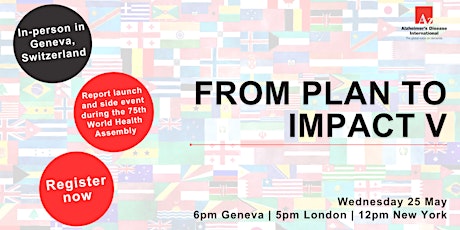 WHA Side Event: From Plan to Impact report launch (In person) tickets