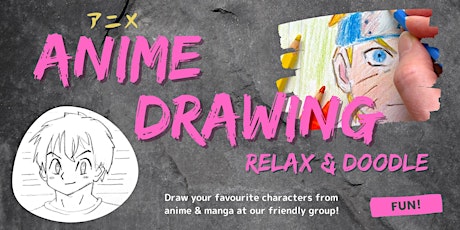 Anime Drawing - Relax & Doodle tickets