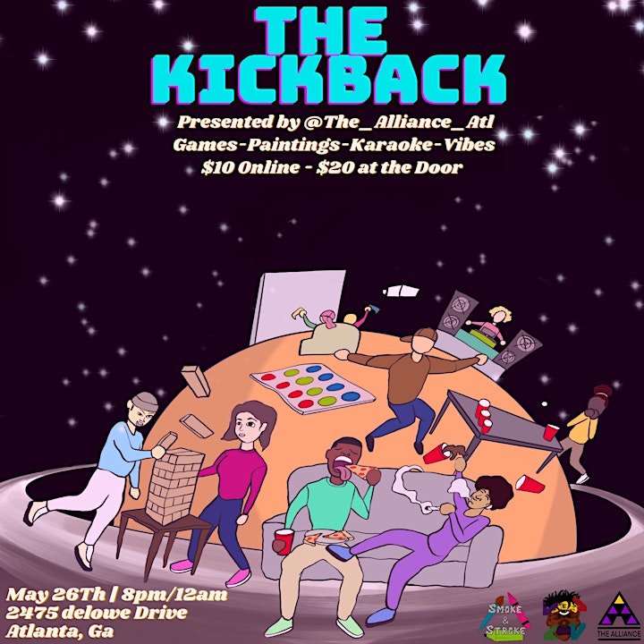 THE KICKBACK VOL.2-VIDEO GAMES, CHILL VIBES,GAMES,MUSIC AND KARAOKE image