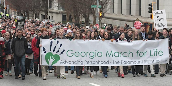 2017 Georgia March For Life & Memorial Service, Liberty Plaza, Atlanta