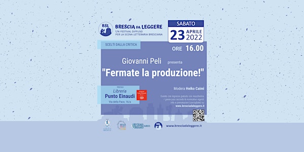 Giovanni Peli - Festival Brescia da leggere