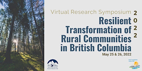 Resilient Transformation of Rural Communities in  British Columbia billets
