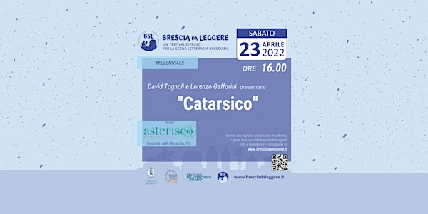David Tognoli e Lorenzo Gafforini - Festival Brescia da leggere