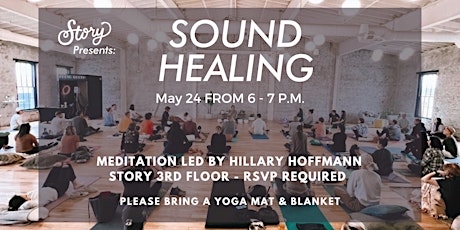 Story Presents: Sound Healing Led by Hillary Hoffmann + Local Vendors tickets