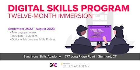 Synchrony Skills Academy: 12-Month Digital Skills Program tickets