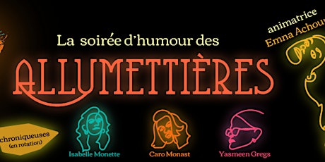 La soirée d'humour féministe des Allumettières primary image