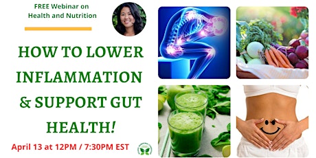 How to lower inflammation and take care of your gut health! primary image