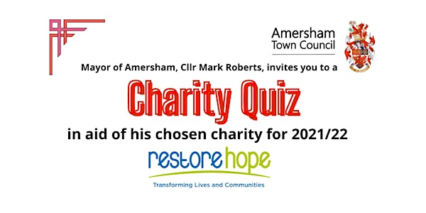 Mayor of Amersham, Cllr Mark Roberts Charity Quiz fundraiser