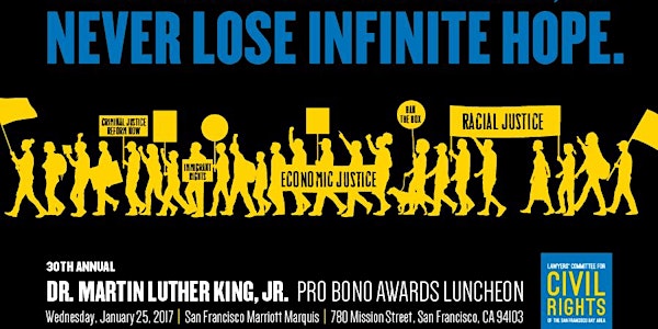 30th Annual Dr. Martin Luther King Jr. Pro Bono Awards Luncheon