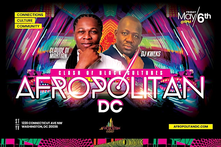 AfropolitanDC  (May) - DMV's Largest Cultural Mixer For Black Professional image
