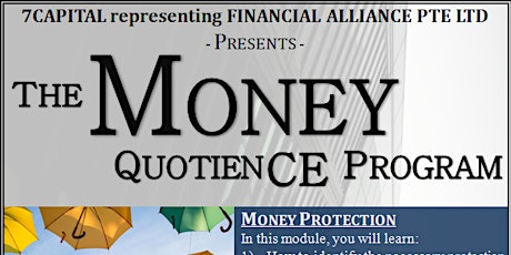 Money QuotienCE Program (MQP) : MONEY PROTECTION primary image