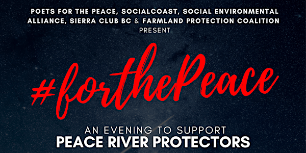 #forthePeace: an evening with Kathryn Calder, Zoé Duhaime & Jeremy Loveday