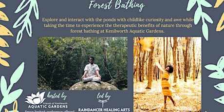 Forest Bathing at Kenilworth Aquatic Gardens on June 18 tickets
