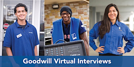 Goodwill of Northwest NC Virtual Interviews primary image