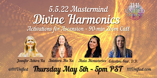 5.5.22 Mastermind: DIVINE HARMONICS: Activations for Ascension