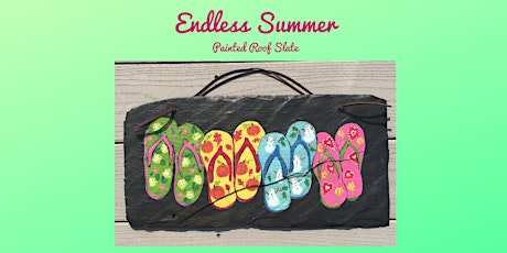 Sip and Paint on Slate - Endless Summer