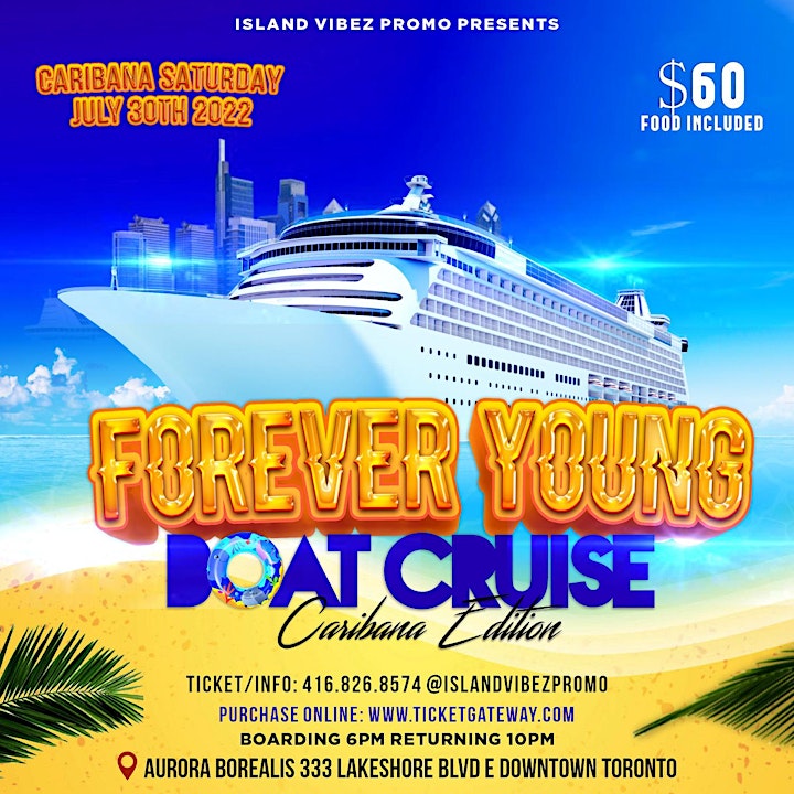 Forever Young Boat Cruise - Caribana Saturday image