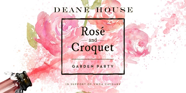 Rosé and Croquet Garden Party