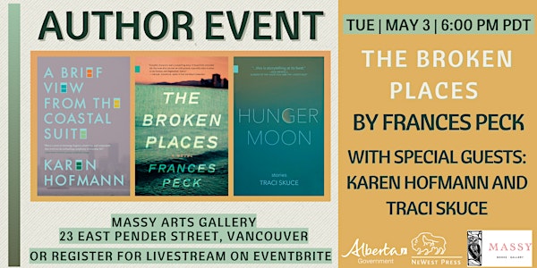 Author Event / The Broken Places by Frances Peck