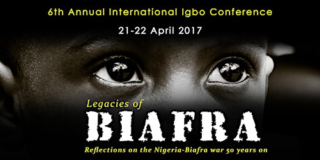 Legacies of Biafra : Reflections on the Nigeria-Biafra War 50 years on primary image