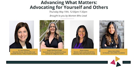 Advancing What Matters: Advocating for Yourself and Others tickets