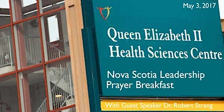 2017 Nova Scotia Leadership Prayer Breakfast primary image