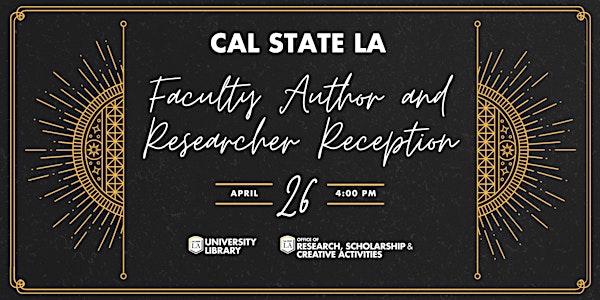 2022 Faculty Author and Researcher Reception