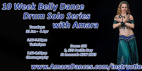 Amara's Belly Dance Series 31 Jan - 4 Apr 2017 primary image