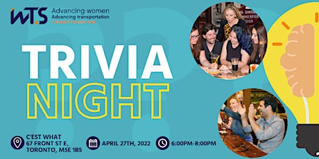 Imagen principal de WTS Toronto Trivia Night