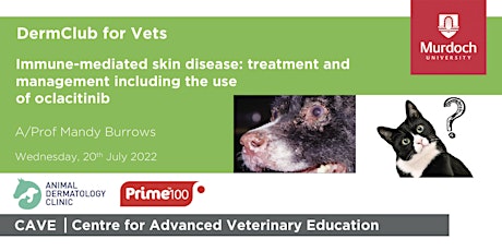 DermClub for Vets - Immune-mediated skin disease: treatment and management tickets