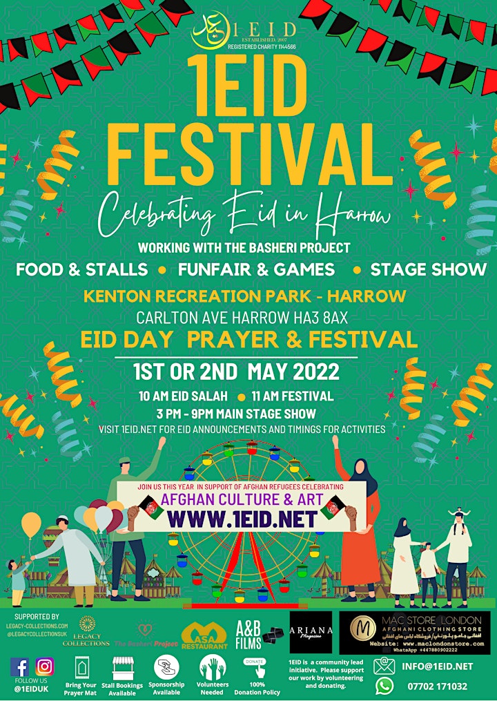 1Eid Festival - Eid ul Fitr ( London - Harrow) image