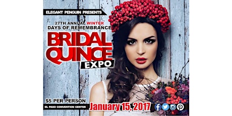 Days of Remembrance - Bridal, Quince and Sweet 16 Expo - Jan. 15th, 2017 primary image