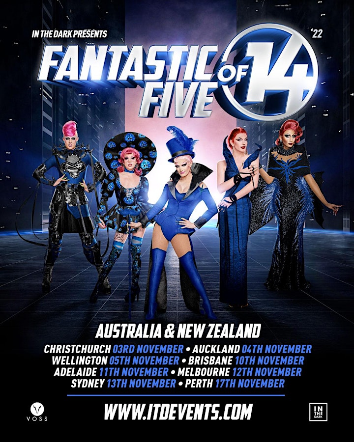 Fantastic Five of 14  - Auckland image