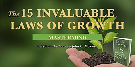 15 Invaluable Laws of Growth Mastermind Training tickets